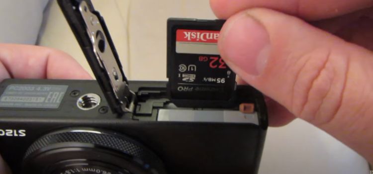 How To Insert Micro SD Card In Camera