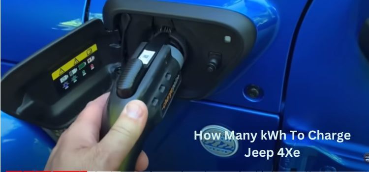 How Many kWh To Charge Jeep 4Xe